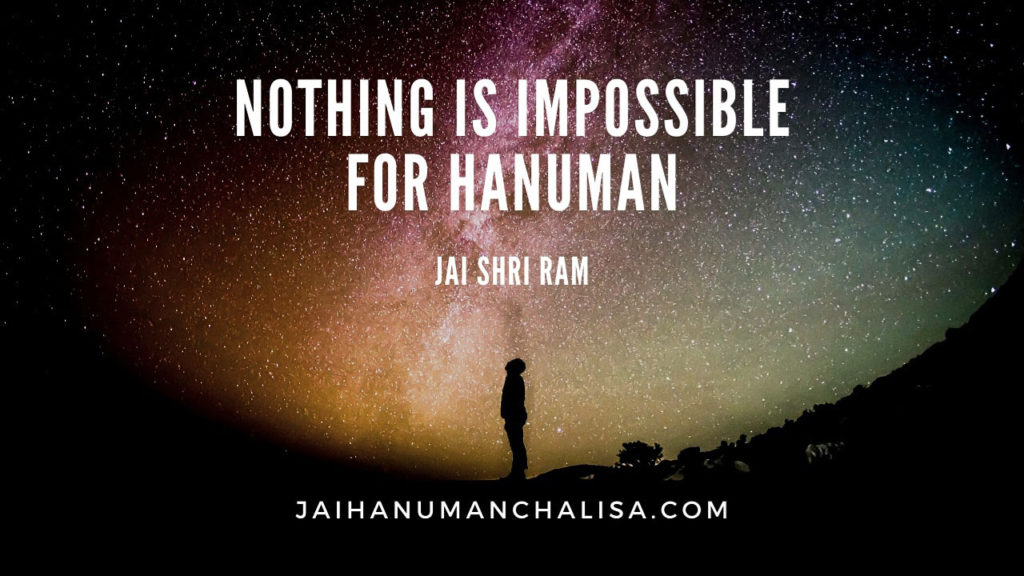 Nothing is Impossible for Lord Hanuman